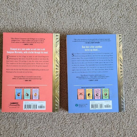 4/25 They Found‎ Him Dead and Detection Unlimited by Georgette Heyer - Paperback - Picture 8 of 8